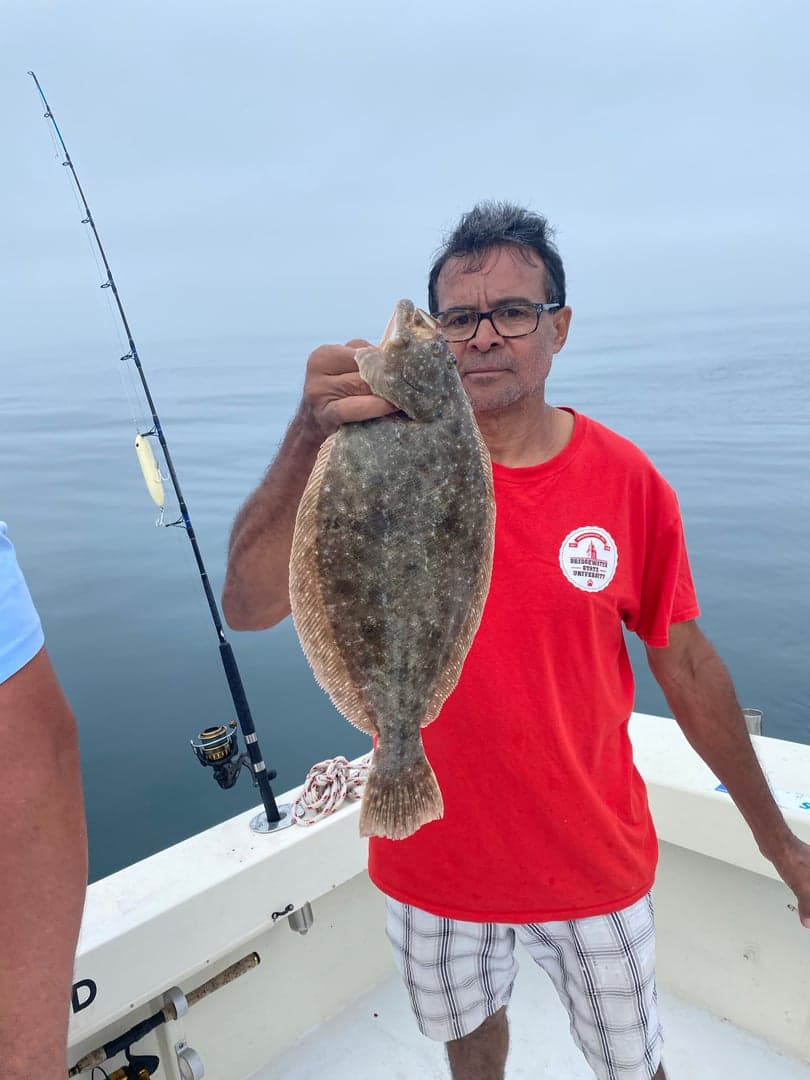 Arrowtooth Flounder caught by Reel time fishing cape cod, July 2025