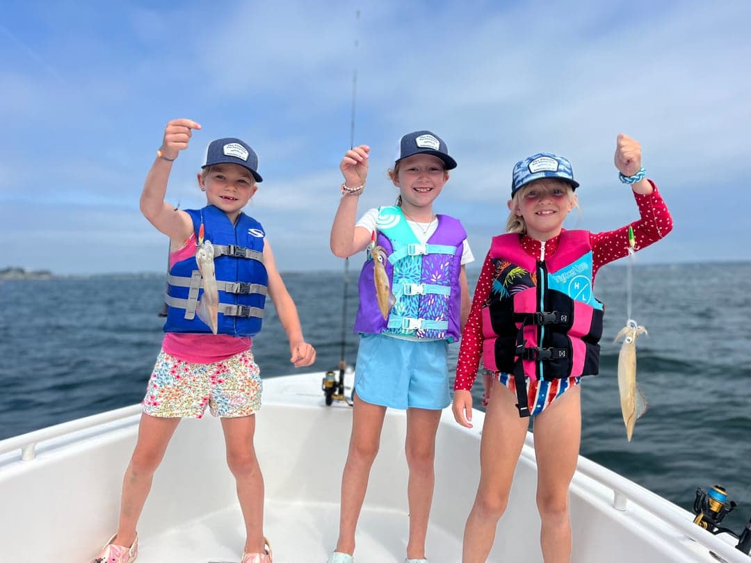 Shortfin Squid caught by Kristopher Meola, July 2025