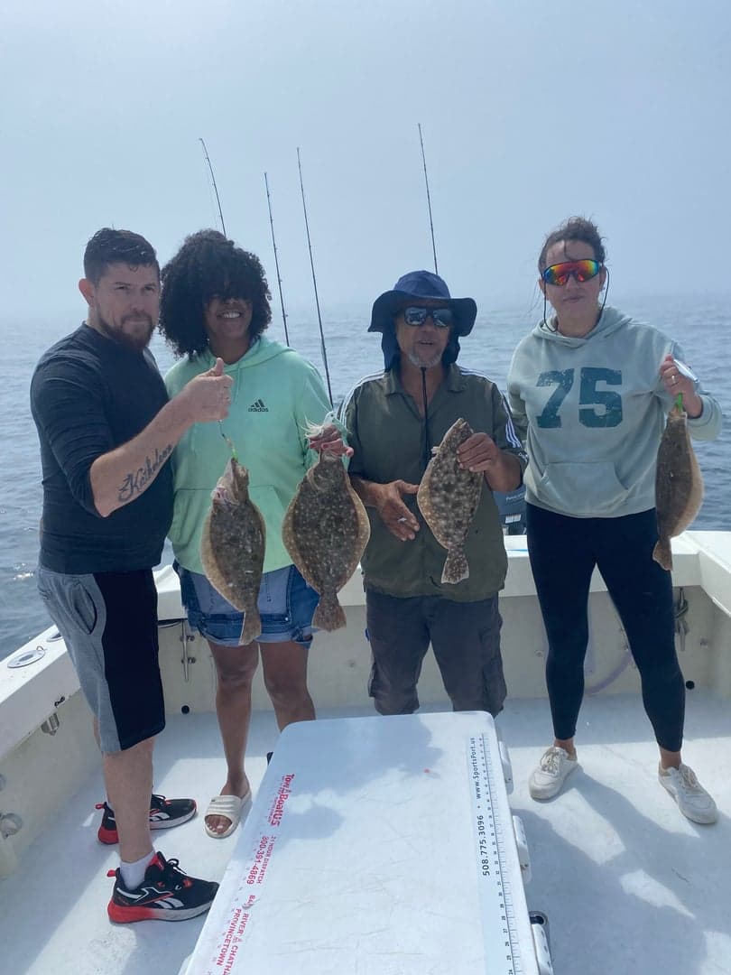 Arrowtooth Flounder caught by Reel time fishing cape cod, July 2025