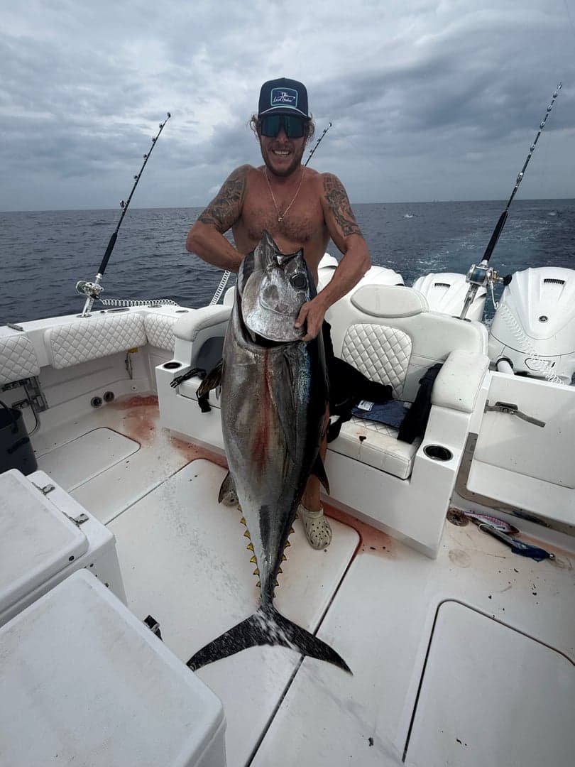 Atlantic Bigeye Tuna caught by Chris Blake, July 2025