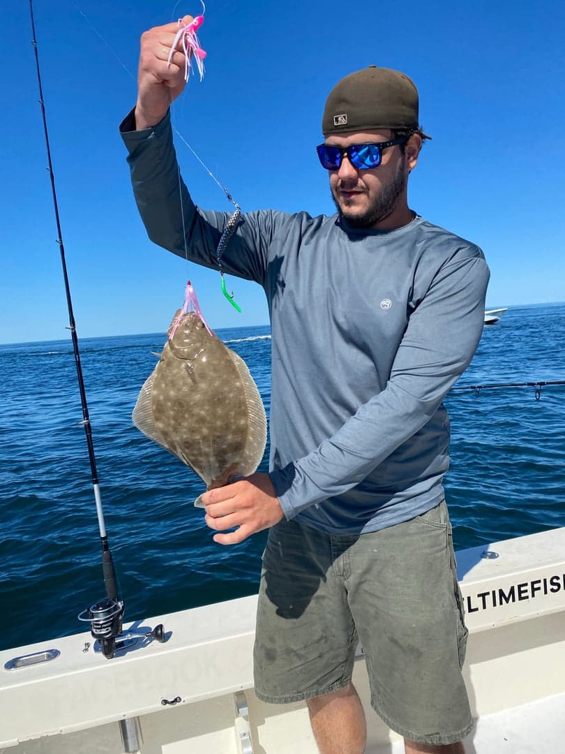 Arrowtooth Flounder caught by Reel time fishing cape cod, July 2025