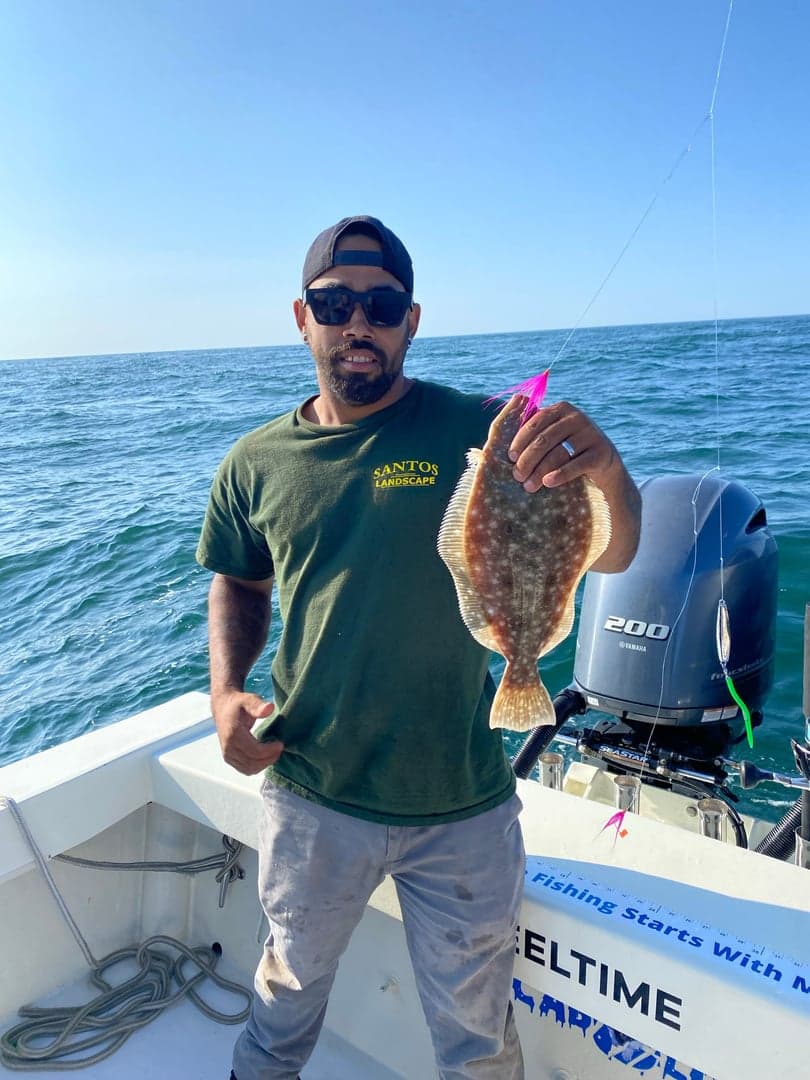 Arrowtooth Flounder caught by Reel time fishing cape cod, July 2025