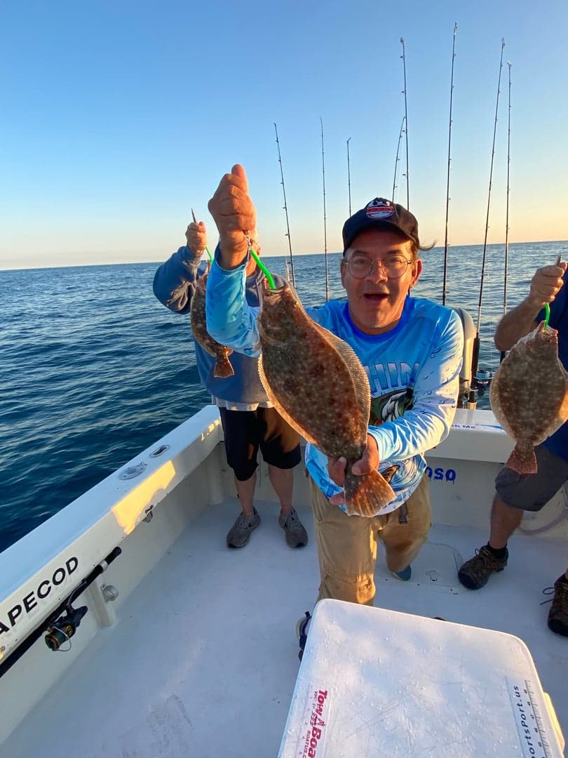Arrowtooth Flounder caught by Reel time fishing cape cod, July 2025