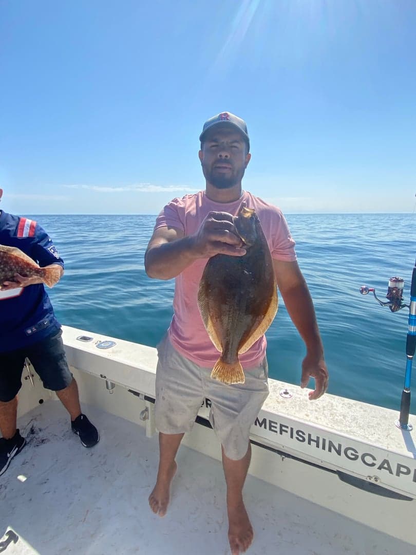 Arrowtooth Flounder caught by Reel time fishing cape cod, August 2025
