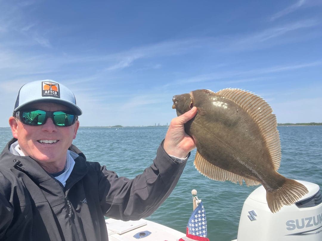 Winter Flounder caught by Johnny Walker, July 2025