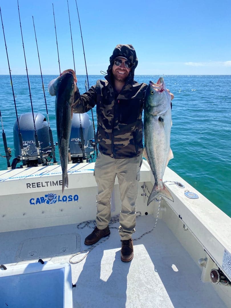 Bluefish caught by Reel time fishing cape cod, September 2025