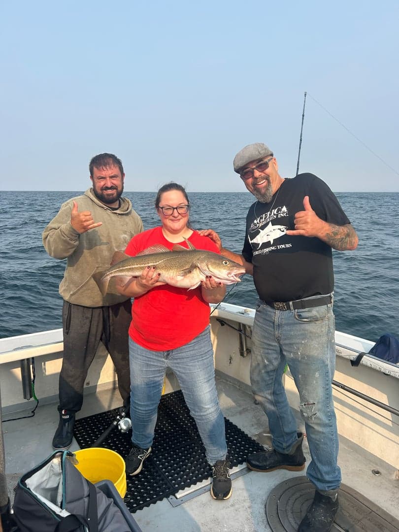 Cod caught by Dave Marciano, September 2025