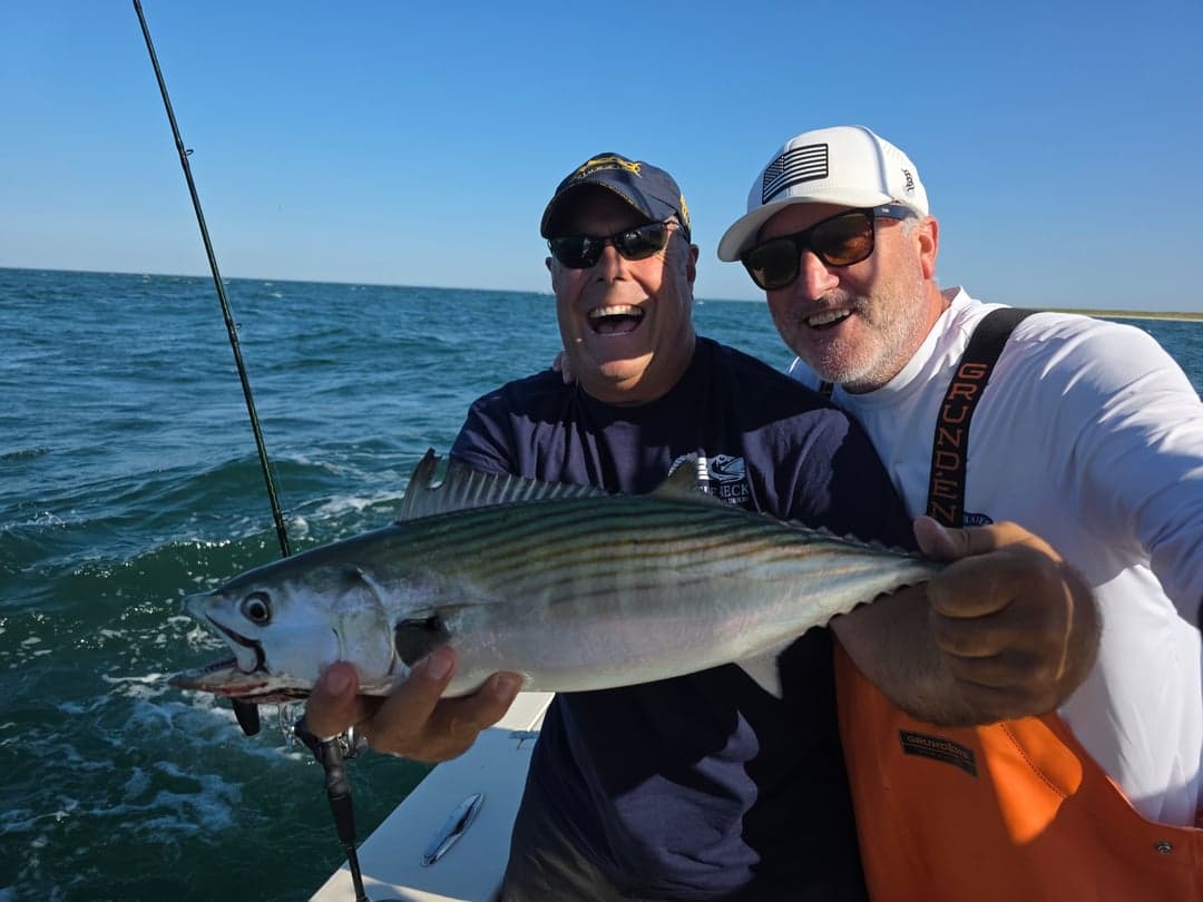 Atlantic Bonito caught by Get Tight Sport Fishing Captain Brian Coombs, September 2025