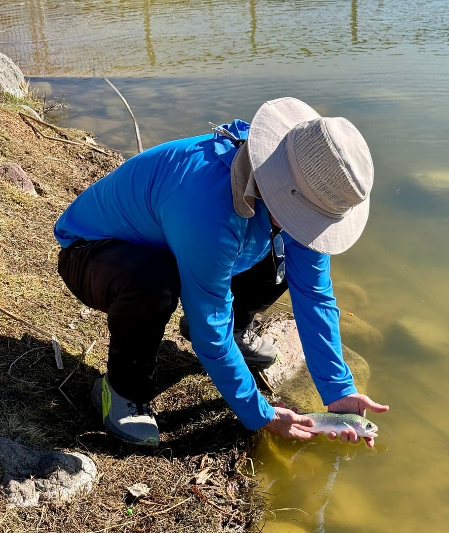 Rainbow Trout caught by Johnny Walker, December 2025