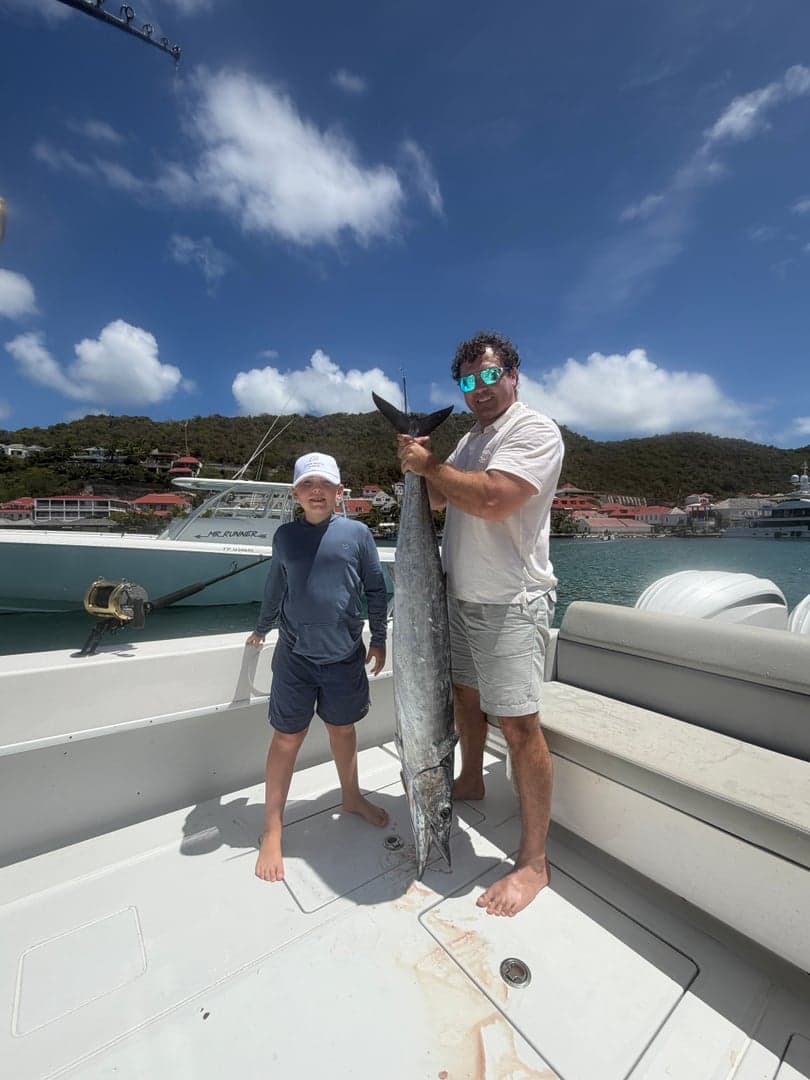 Wahoo caught by James Thompson, March 2026
