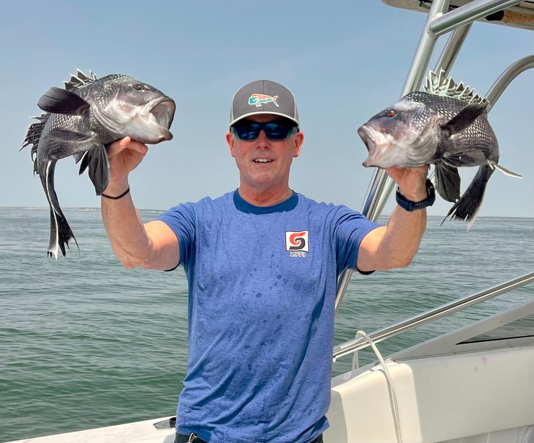 Black Sea Bass caught by Johnny Walker, June 2023
