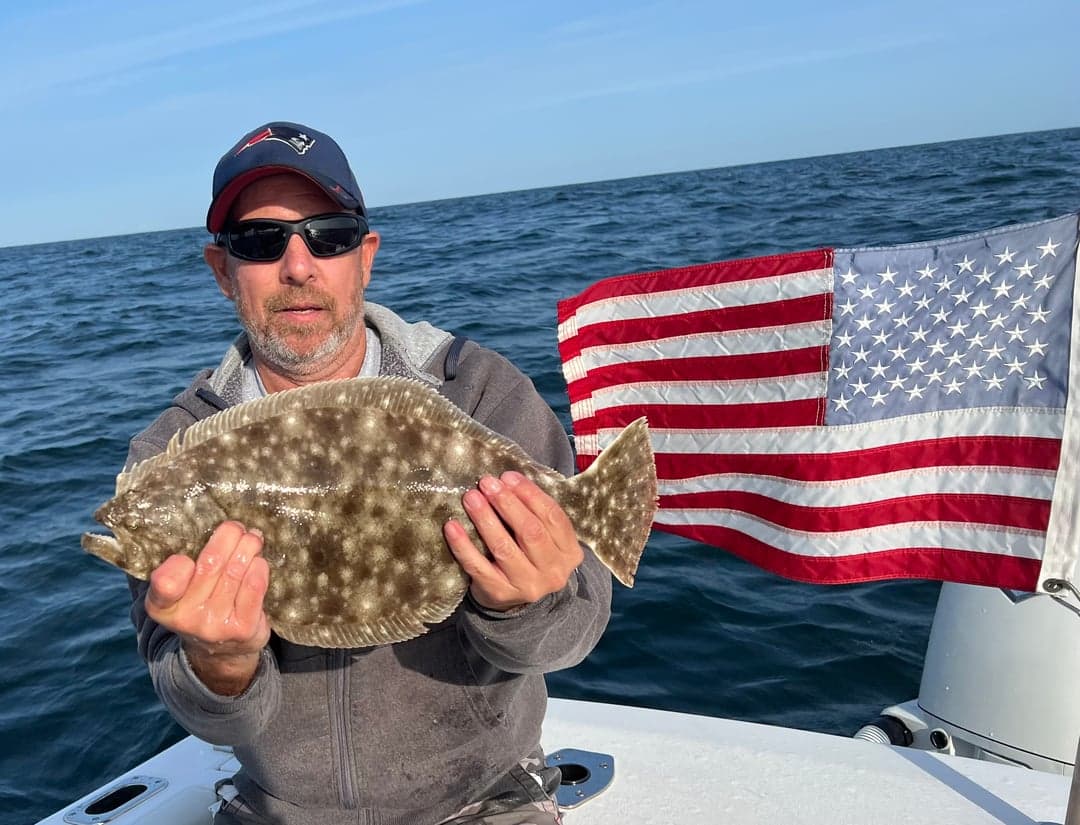 Nantucket Fluke caught by Johnny Walker, September 2023
