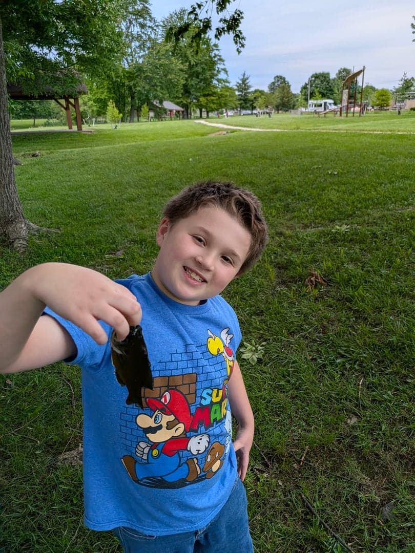 Bluegill caught by Scott Van Wye, May 2026