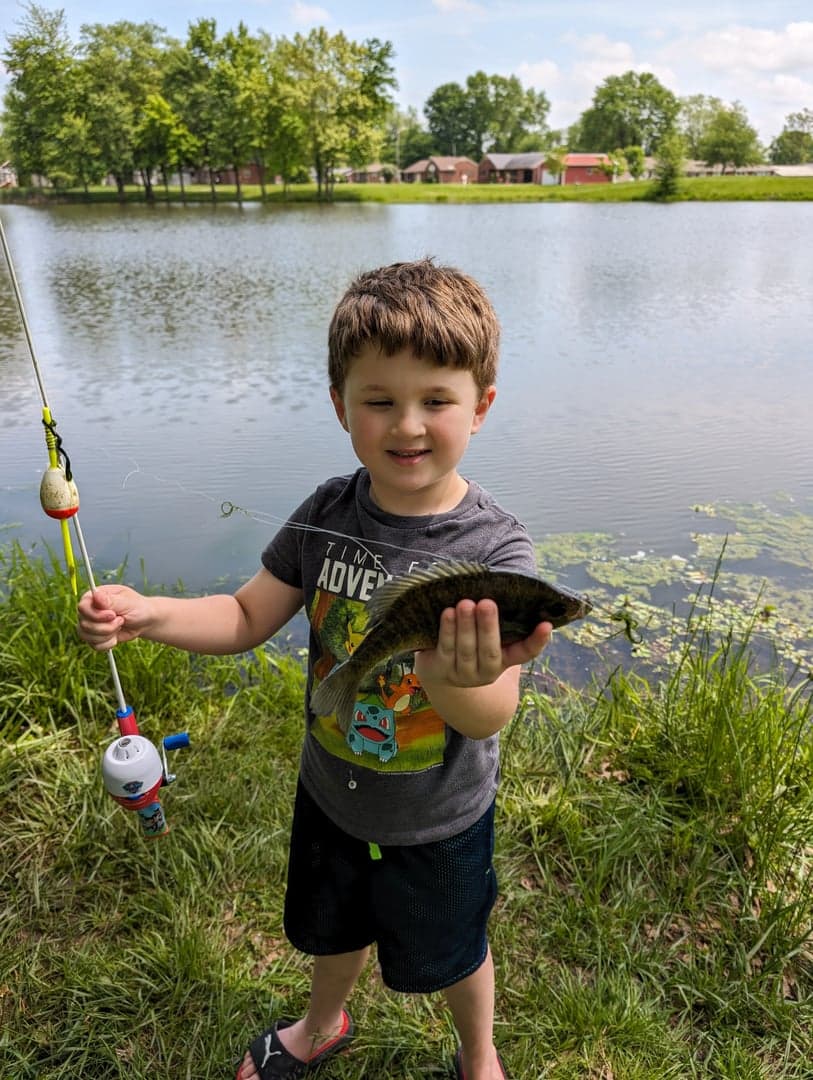 Bluegill caught by Scott Van Wye, May 2024
