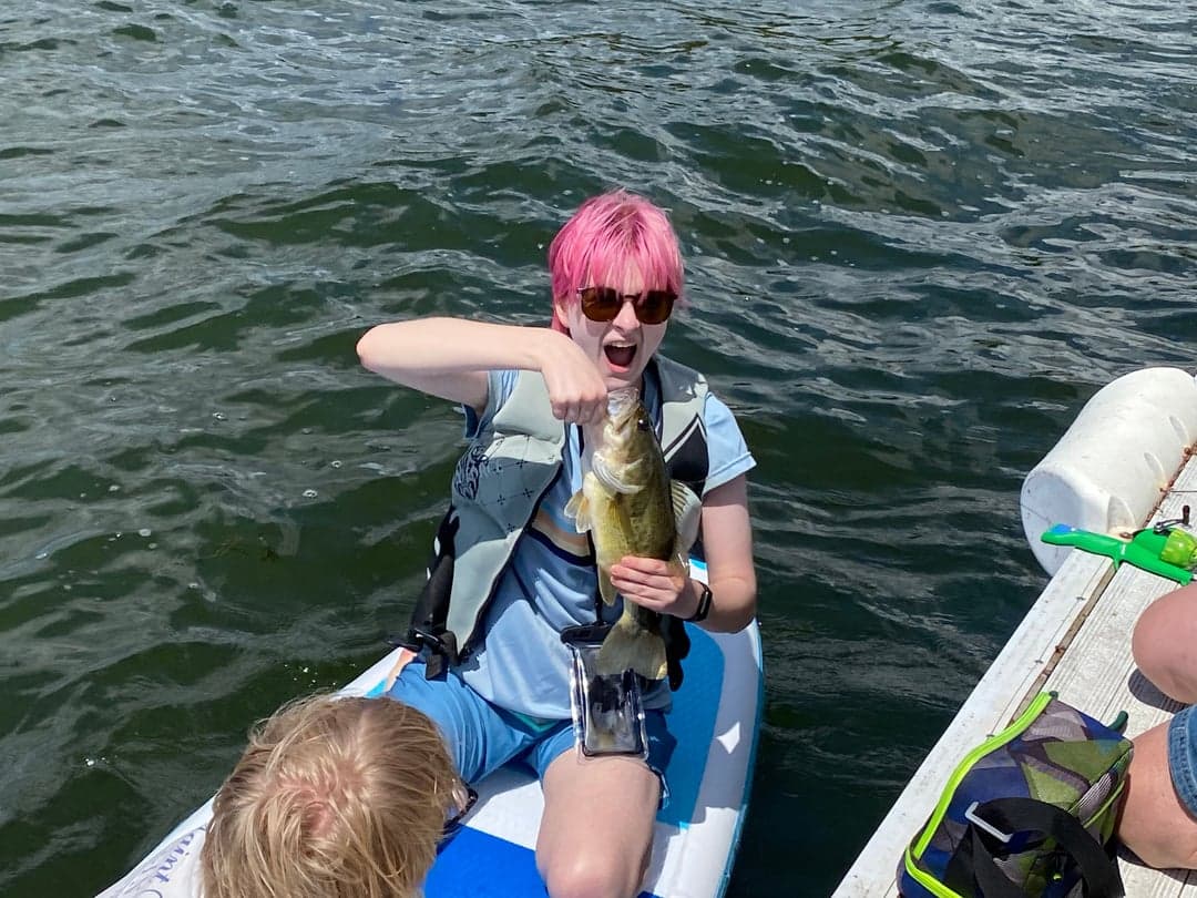 Largemouth Bass caught by Elise May, June 2026