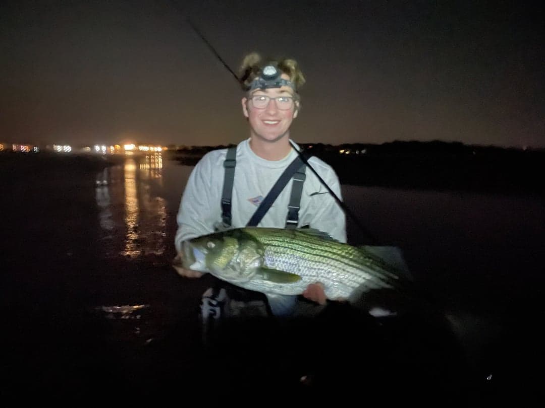 Striped Bass caught by Sam Pierson, October 2024