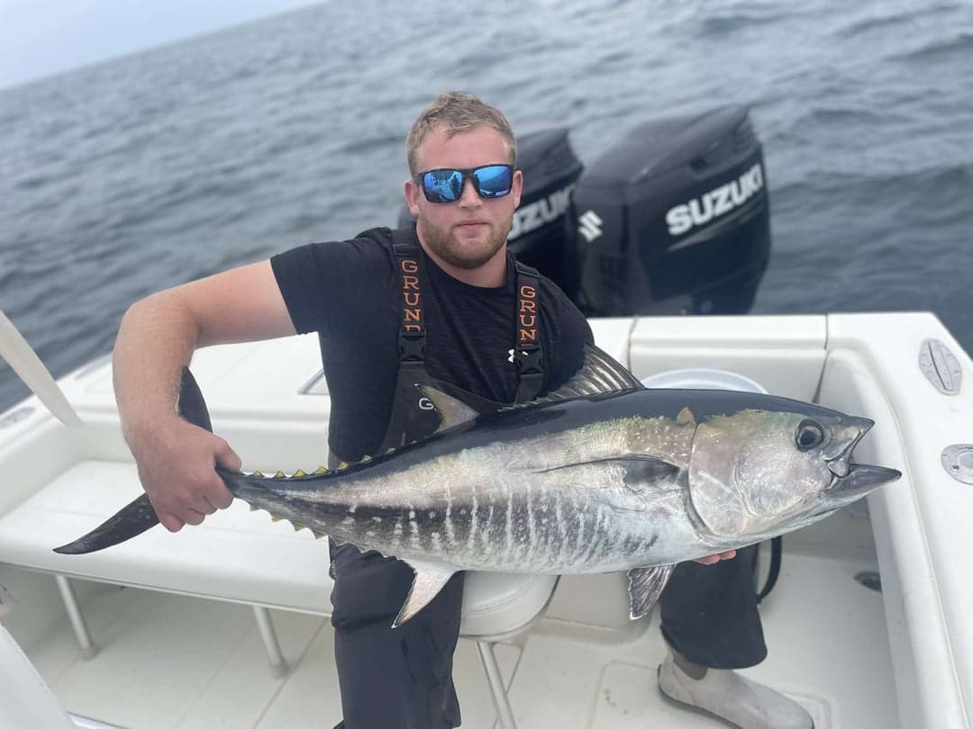 Atlantic Bluefin Tuna caught by Maxwell Dunn, July 2025