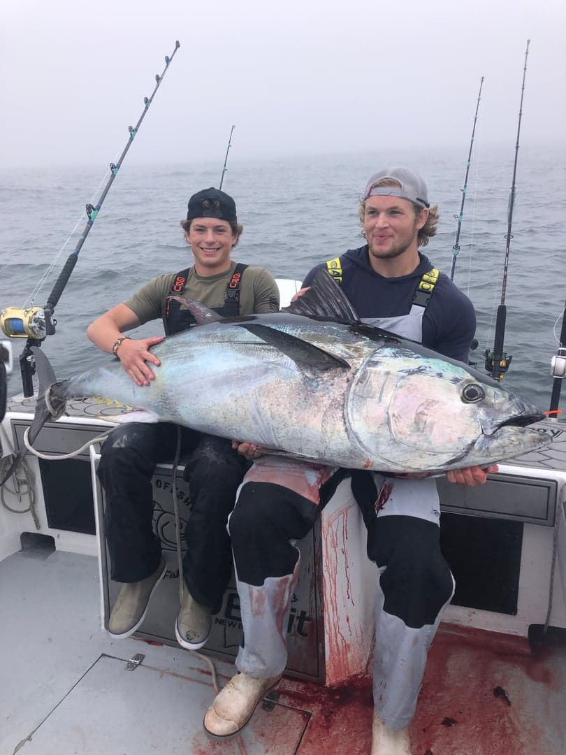Atlantic Bluefin Tuna caught by Maxwell Dunn, July 2025