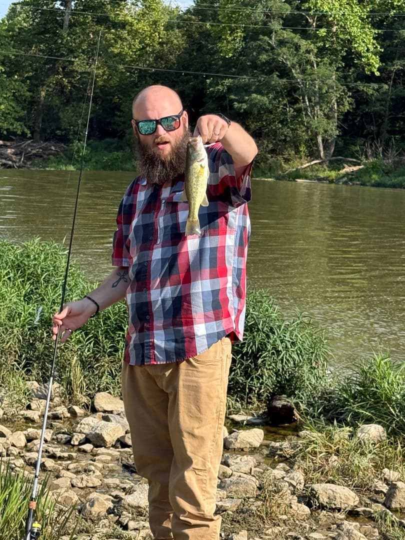 Smallmouth Bass caught by Scott Van Wye, August 2026