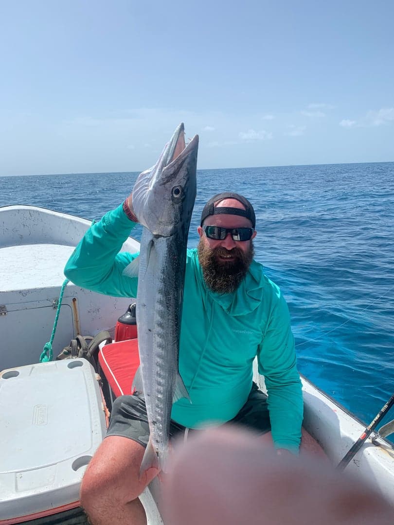 Mexican Barracuda caught by Erich White, June 2023