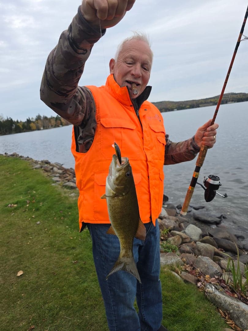 Smallmouth Bass caught by Get Tight Sport Fishing Captain Brian Coombs, October 2026