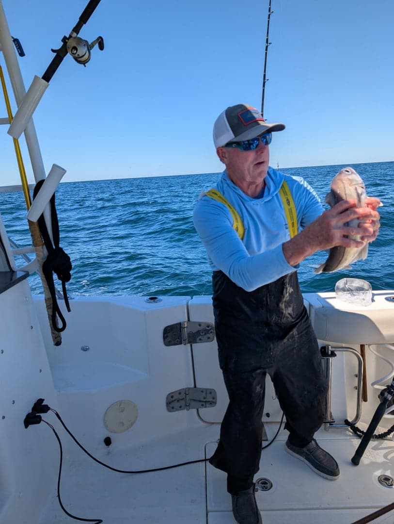 Haddock caught by Daniel Hermann, August 2025