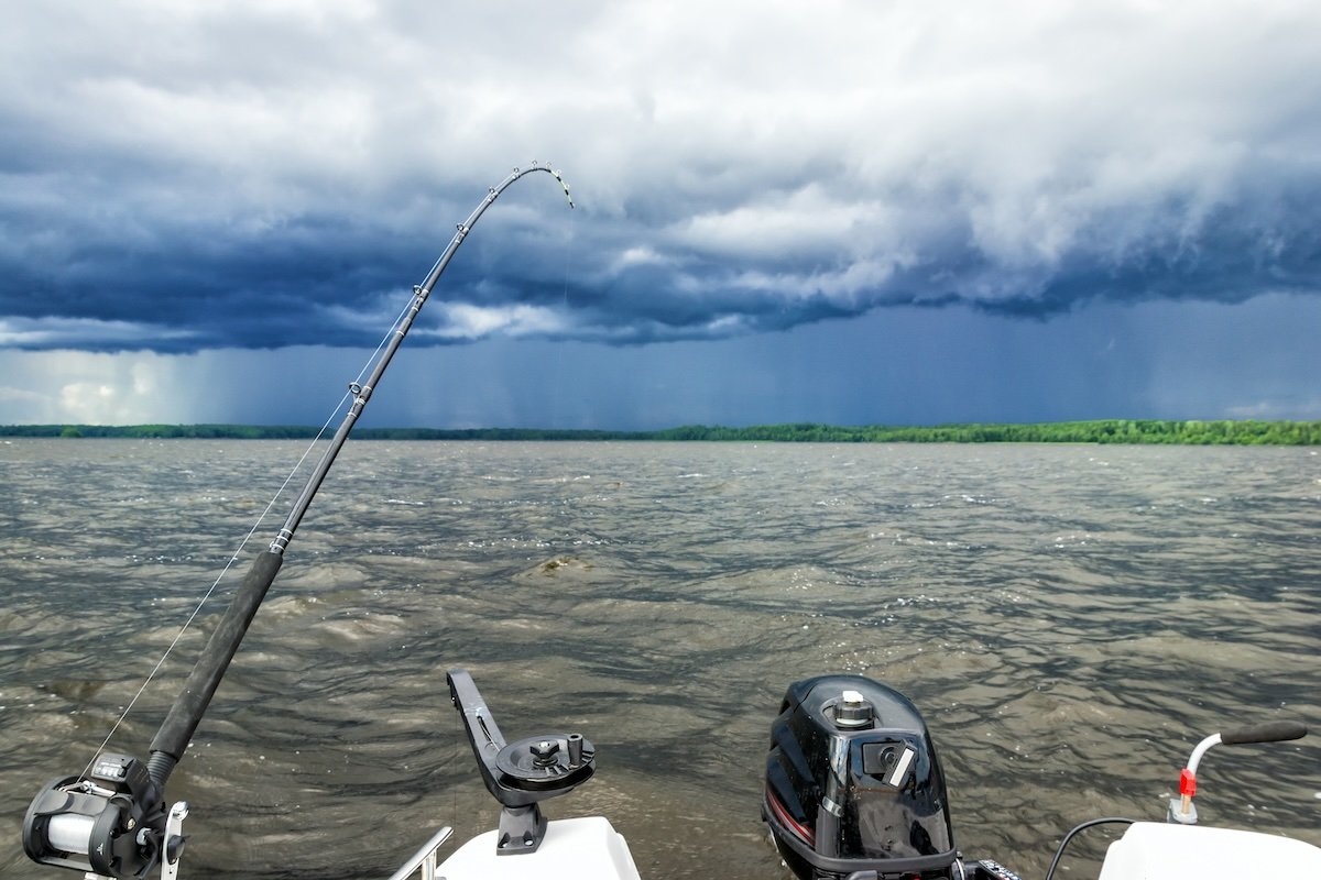Storm windy conditions