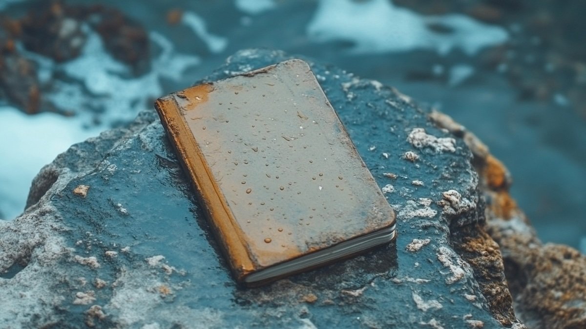 Wet notebook
